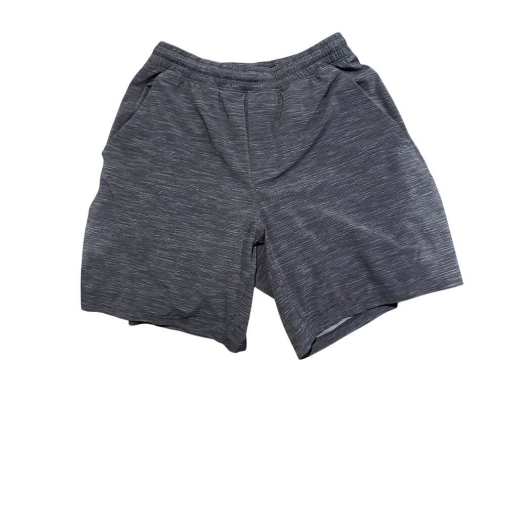 LULULEMON ATHLETICA Pace Breaker Shorts Space Dye Blue in Mens Small